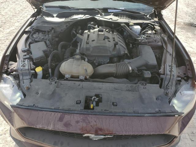 1FATP8UH9J5156202 - 2018 FORD MUSTANG MAROON photo 11