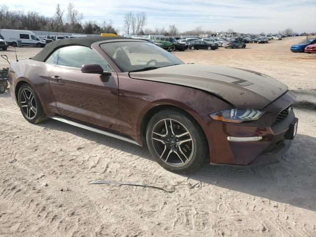 1FATP8UH9J5156202 - 2018 FORD MUSTANG MAROON photo 4