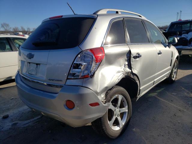 3GNAL3EK6ES544016 - 2014 CHEVROLET CAPTIVA LT SILVER photo 3