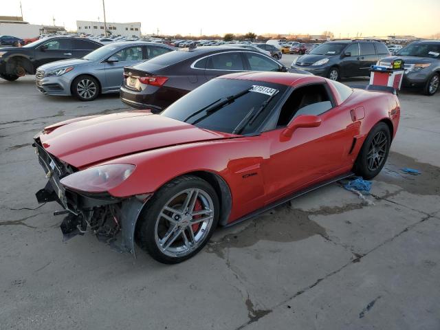 1G1YY26E185132041 - 2008 CHEVROLET CORVETTE Z06 RED photo 1