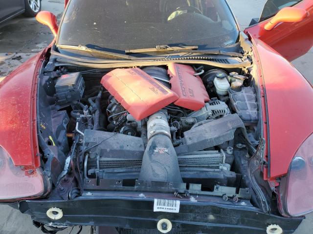 1G1YY26E185132041 - 2008 CHEVROLET CORVETTE Z06 RED photo 11