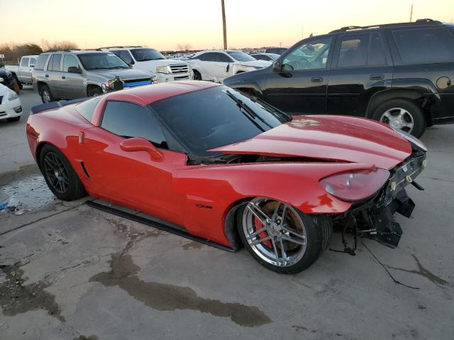 1G1YY26E185132041 - 2008 CHEVROLET CORVETTE Z06 RED photo 4