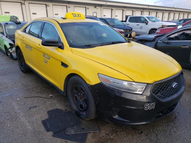 1FAHP2L81DG146776 - 2013 FORD TAURUS POLICE INTERCEPTOR YELLOW photo 4