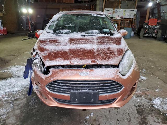 3FADP4BJ3HM155506 - 2017 FORD FIESTA SE ORANGE photo 5