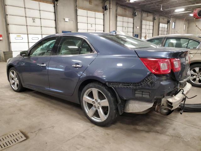 1G11J5SX5DF300444 - 2013 CHEVROLET MALIBU LTZ BLUE photo 2