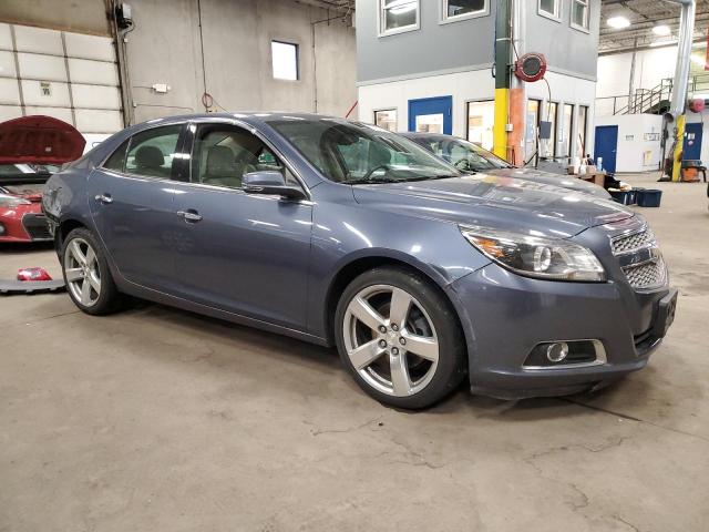 1G11J5SX5DF300444 - 2013 CHEVROLET MALIBU LTZ BLUE photo 4