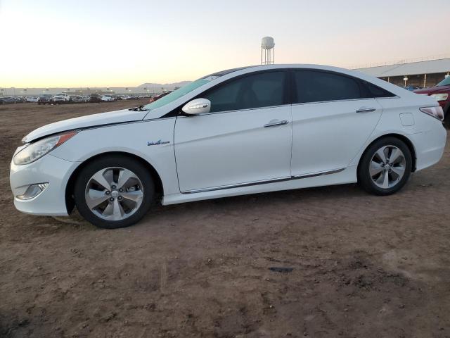 KMHEC4A42BA014075 - 2011 HYUNDAI SONATA HYBRID WHITE photo 1