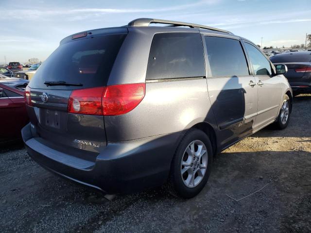 5TDZA22C06S439471 - 2006 TOYOTA SIENNA XLE BLUE photo 3