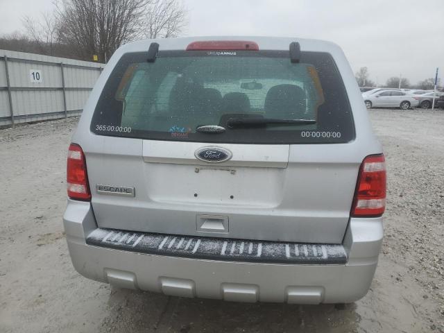 1FMCU9C79BKC51682 - 2011 FORD ESCAPE XLS SILVER photo 6