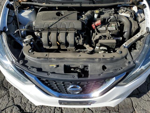 3N1AB7AP4HY227845 - 2017 NISSAN SENTRA S WHITE photo 11