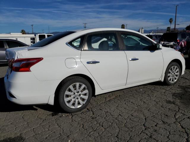 3N1AB7AP4HY227845 - 2017 NISSAN SENTRA S WHITE photo 3