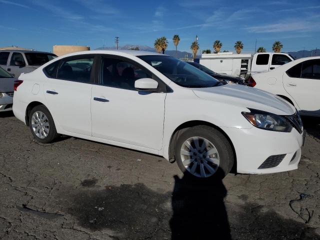 3N1AB7AP4HY227845 - 2017 NISSAN SENTRA S WHITE photo 4