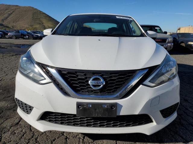 3N1AB7AP4HY227845 - 2017 NISSAN SENTRA S WHITE photo 5