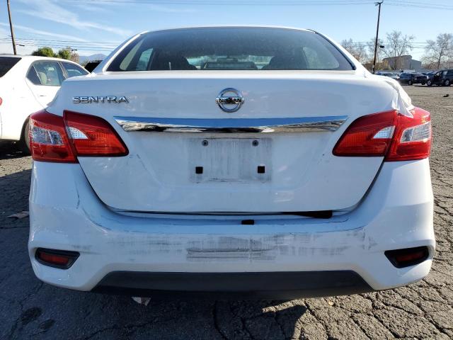 3N1AB7AP4HY227845 - 2017 NISSAN SENTRA S WHITE photo 6