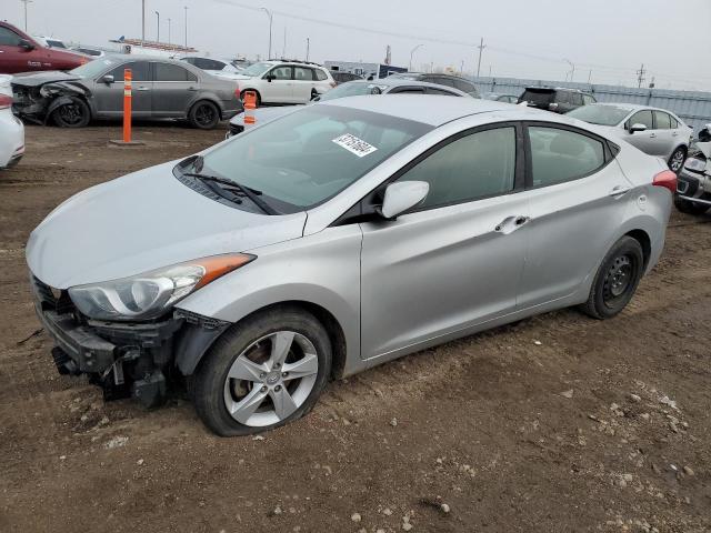 5NPDH4AEXDH359036 - 2013 HYUNDAI ELANTRA GLS SILVER photo 1