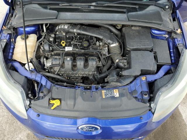 1FADP3L99EL395185 - 2014 FORD FOCUS ST BLUE photo 11