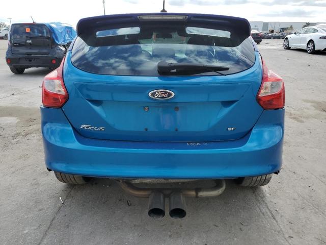 1FADP3L99EL395185 - 2014 FORD FOCUS ST BLUE photo 6