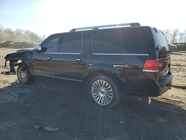 5LMJJ3LT9HEL11183 - 2017 LINCOLN NAVIGATOR L RESERVE BLACK photo 2