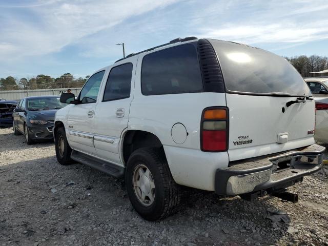 1GKEC13V24J103077 - 2004 GMC YUKON WHITE photo 2