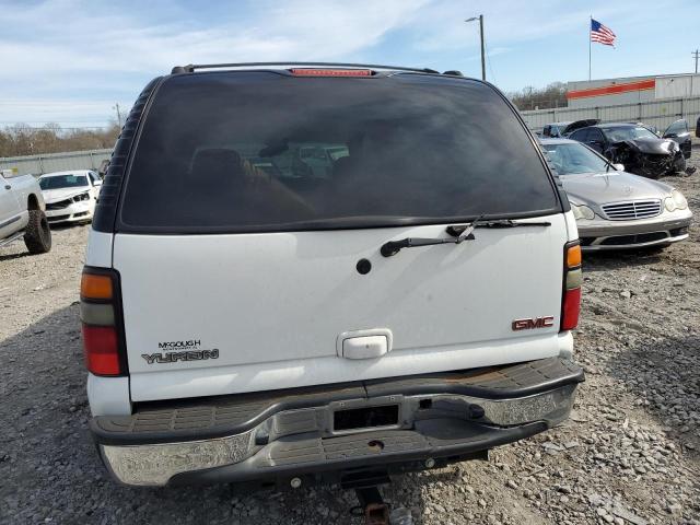 1GKEC13V24J103077 - 2004 GMC YUKON WHITE photo 6