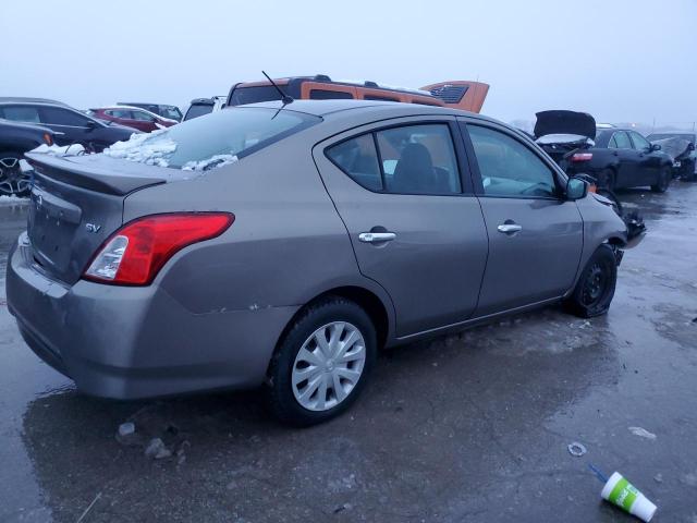 3N1CN7AP6HL805943 - 2017 NISSAN VERSA S GRAY photo 3