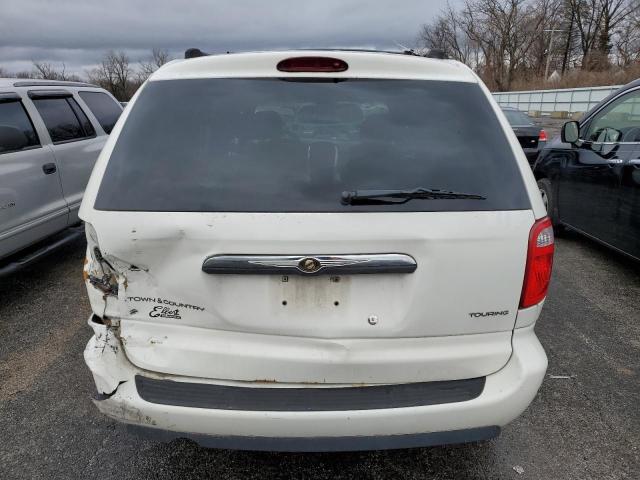 2A4GP54L06R650595 - 2006 CHRYSLER TOWN & COU TOURING WHITE photo 6