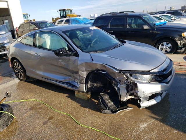 2HGFC4B64KH305687 - 2019 HONDA CIVIC LX SILVER photo 4