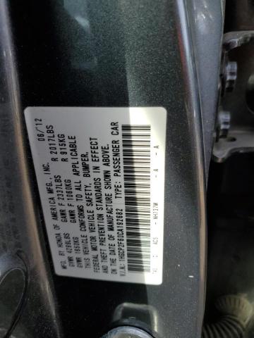 1HGCP2F60CA192682 - 2012 HONDA ACCORD SE CHARCOAL photo 13