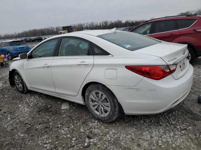 5NPEB4AC0BH143634 - 2011 HYUNDAI SONATA GLS WHITE photo 2