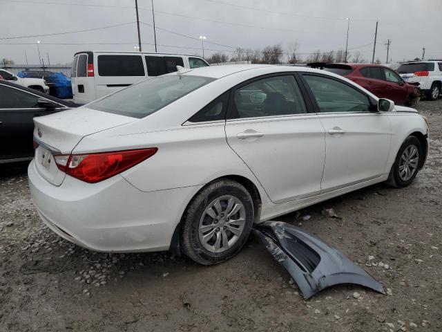 5NPEB4AC0BH143634 - 2011 HYUNDAI SONATA GLS WHITE photo 3