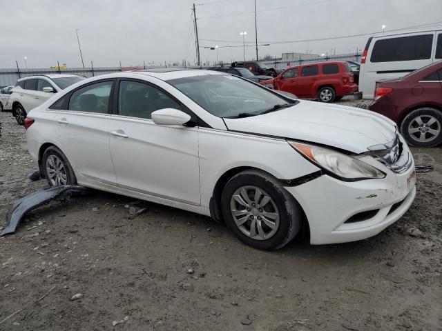 5NPEB4AC0BH143634 - 2011 HYUNDAI SONATA GLS WHITE photo 4