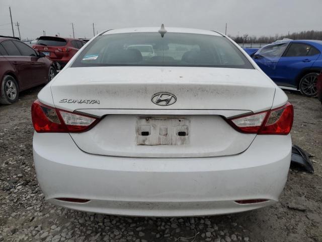 5NPEB4AC0BH143634 - 2011 HYUNDAI SONATA GLS WHITE photo 6