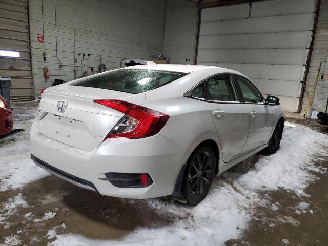 JHMFC1F77KX012988 - 2019 HONDA CIVIC EXL WHITE photo 3