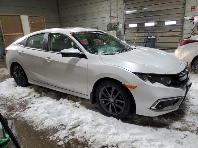 JHMFC1F77KX012988 - 2019 HONDA CIVIC EXL WHITE photo 4