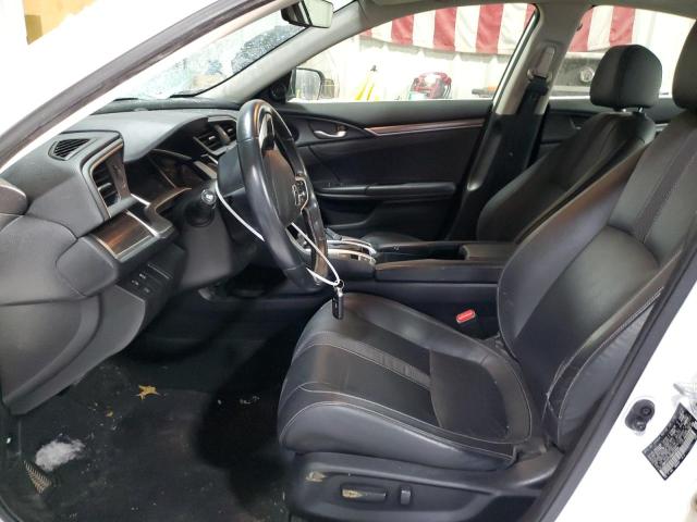 JHMFC1F77KX012988 - 2019 HONDA CIVIC EXL თეთრი ფოტო 7
