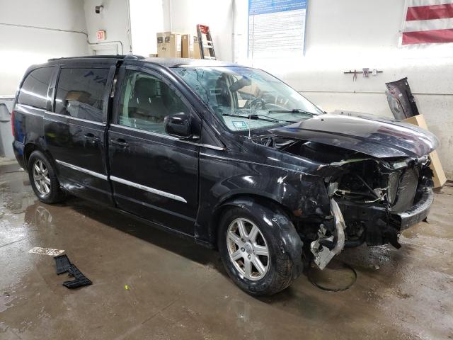 2C4RC1BGXCR125614 - 2012 CHRYSLER TOWN & COU TOURING შავი ფოტო 4