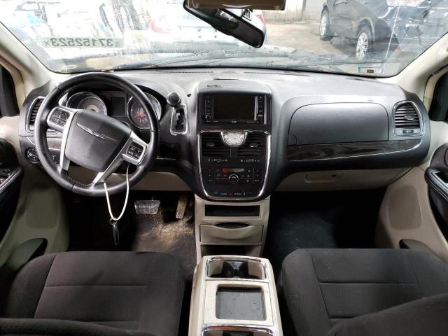 2C4RC1BGXCR125614 - 2012 CHRYSLER TOWN & COU TOURING შავი ფოტო 8