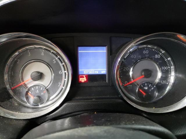 2C4RC1BGXCR125614 - 2012 CHRYSLER TOWN & COU TOURING შავი ფოტო 9