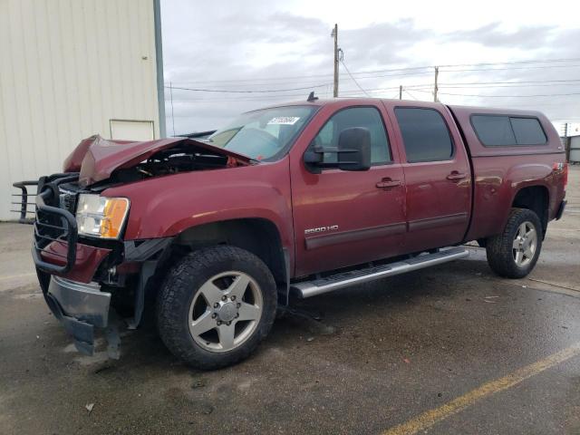 1GT121C82EF142974 - 2014 GMC SIERRA K2500 SLT MAROON photo 1