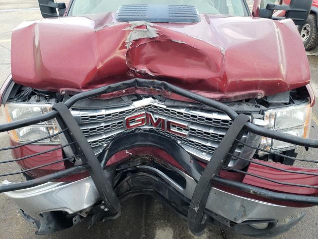 1GT121C82EF142974 - 2014 GMC SIERRA K2500 SLT MAROON photo 11