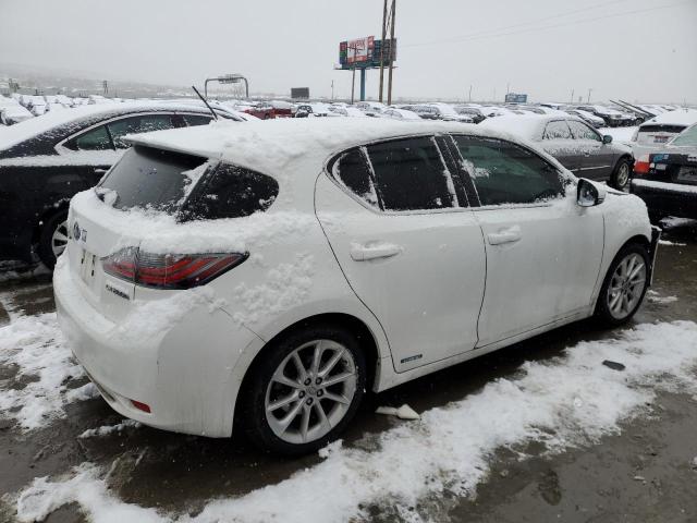 JTHKD5BH6B2028324 - 2011 LEXUS CT 200 WHITE photo 3