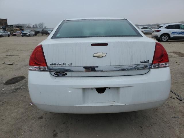 2G1WB5EK2A1191088 - 2010 CHEVROLET IMPALA LT WHITE photo 6