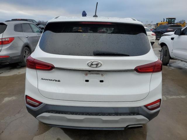 5NMS23ADXKH078455 - 2019 HYUNDAI SANTA FE SE WHITE photo 6