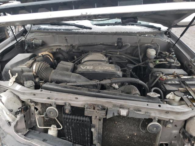 5TBRT3411YS117607 - 2000 TOYOTA TUNDRA ACCESS CAB ნაცრისფერი ფოტო 11