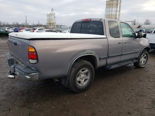 5TBRT3411YS117607 - 2000 TOYOTA TUNDRA ACCESS CAB ნაცრისფერი ფოტო 3