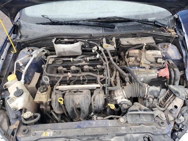 1FAHP36N99W219297 - 2009 FORD FOCUS SES BLUE photo 11