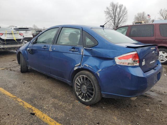 1FAHP36N99W219297 - 2009 FORD FOCUS SES BLUE photo 2