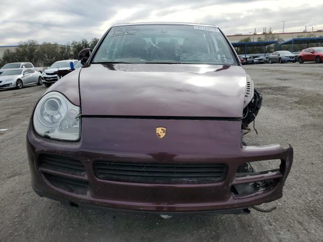 WP1AB29P34LA65177 - 2004 PORSCHE CAYENNE S MAROON photo 5