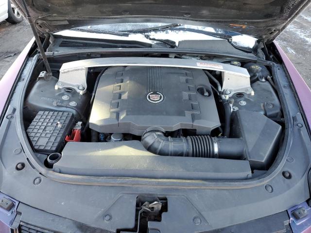 1G6DC5E57C0120203 - 2012 CADILLAC CTS PURPLE photo 11