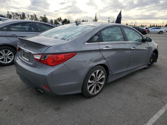 5NPEC4AB1EH872847 - 2014 HYUNDAI SONATA SE GRAY photo 3